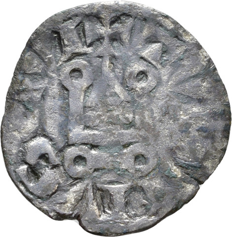 874.1.44 - pièce de monnaie ; denier tournois