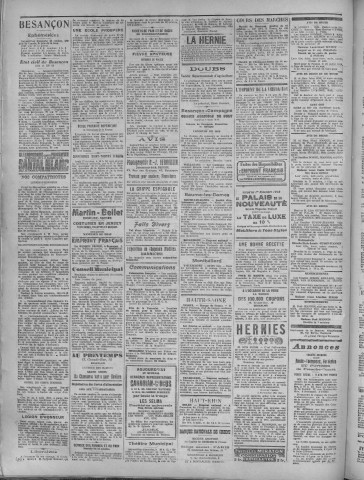 13/10/1918 - La Dépêche républicaine de Franche-Comté [Texte imprimé]