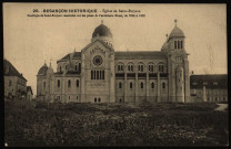 Eglise de Saint-Ferjeux. Basilique de Saint-Ferjeux construite sur les plans de l'architecte Ducat, de 1884 à 1886 [image fixe] , 1904/1930