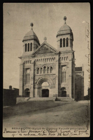 Besançon. - Eglise de St-Ferjeux Façade principale [image fixe] , Besançon, 1897/1904
