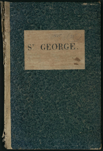 Ms 1685 - La Confrérie de Saint-Georges, par l'abbé J.-P. Baverel