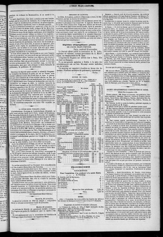 21/11/1879 - L'Union franc-comtoise [Texte imprimé]
