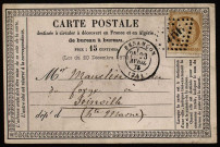 [Carte postale précurseur sans illustration] [image fixe] , 1873/1875