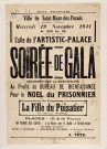 Soirée de gala, Saint-Maur-des-Fossé, 1941, affiche