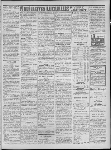 09/12/1911 - La Dépêche républicaine de Franche-Comté [Texte imprimé]