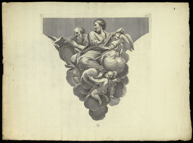[Saint Matthieu] [image fixe] / Ant. Corriciensis inuen et pin. Jacob Jouanninus fecit aque Fort , 1687/1717
