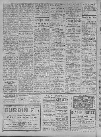 20/10/1914 - La Dépêche républicaine de Franche-Comté [Texte imprimé]