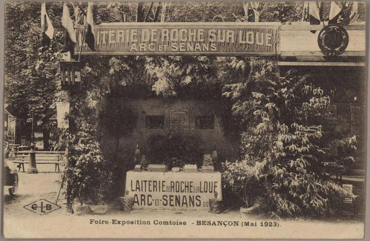 Foire-Exposition Comtoise - Besançon (Mai 1923) [image fixe] , Besançon : Etablissements C. Lardier ; C.L.B, 1923