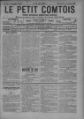 10/10/1883 - Le petit comtois [Texte imprimé] : journal républicain démocratique quotidien