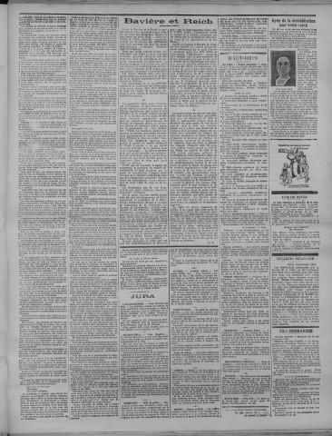05/11/1923 - La Dépêche républicaine de Franche-Comté [Texte imprimé]