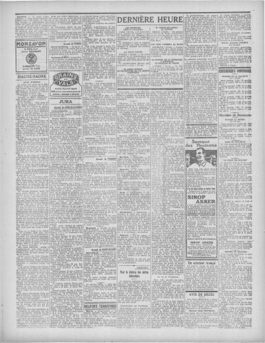 08/02/1927 - Le petit comtois [Texte imprimé] : journal républicain démocratique quotidien