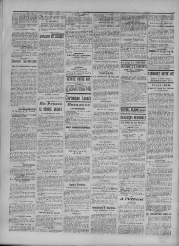 28/05/1916 - La Dépêche républicaine de Franche-Comté [Texte imprimé]