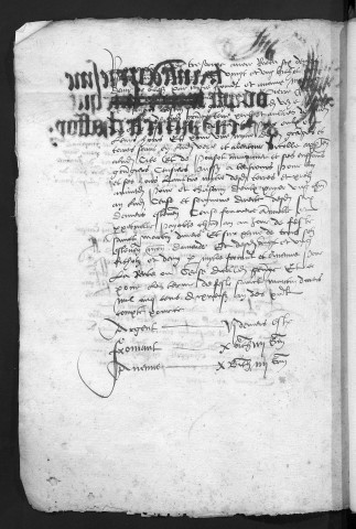 Comptes de la Ville de Besançon, recettes et dépenses, Compte de Pierre de Chaffoy (1er janvier - 31 décembre 1519)