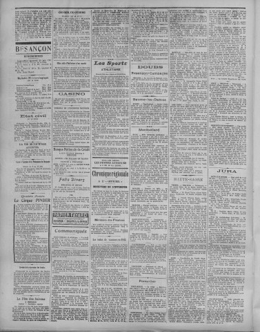 20/06/1923 - La Dépêche républicaine de Franche-Comté [Texte imprimé]