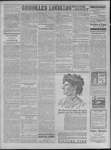 02/11/1911 - La Dépêche républicaine de Franche-Comté [Texte imprimé]