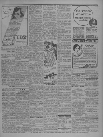 31/05/1932 - Le petit comtois [Texte imprimé] : journal républicain démocratique quotidien