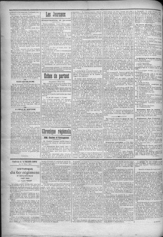 26/03/1895 - La Franche-Comté : journal politique de la région de l'Est