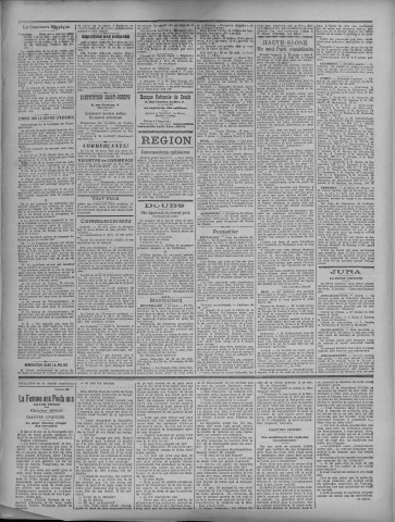 31/08/1920 - La Dépêche républicaine de Franche-Comté [Texte imprimé]