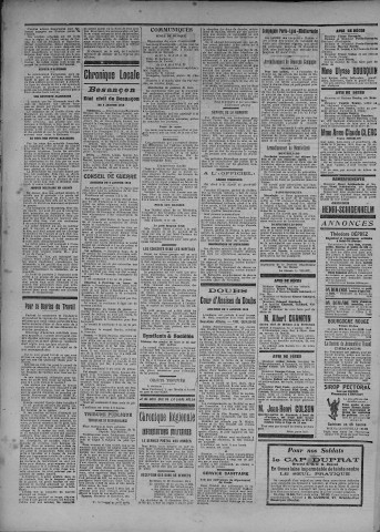 06/01/1915 - La Dépêche républicaine de Franche-Comté [Texte imprimé]