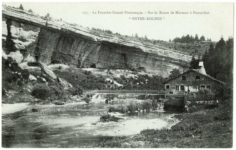 Entre-Roches (Défilé) (F-25, cartes postales)