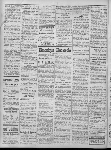18/04/1914 - La Dépêche républicaine de Franche-Comté [Texte imprimé]