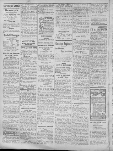 03/08/1913 - La Dépêche républicaine de Franche-Comté [Texte imprimé]