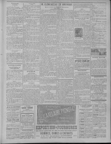 31/11/1922 - La Dépêche républicaine de Franche-Comté [Texte imprimé]