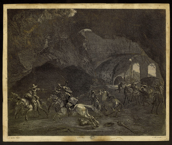 [Bataille de cavaliers] [image fixe] / P. de Laer Pinxit. C. Visscher Fecit  ; G. Valk Excudit , 1602?/1642?