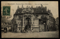 Besançon - Besançon - Fontaine Place de l'Etat-Major. [image fixe] , Besançon : Edition des Docks Franc-Comtois, 1912/1913