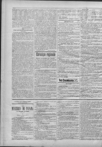 30/01/1893 - La Franche-Comté : journal politique de la région de l'Est