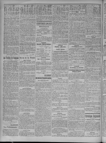 16/12/1908 - La Dépêche républicaine de Franche-Comté [Texte imprimé]