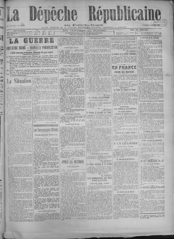 26/10/1917 - La Dépêche républicaine de Franche-Comté [Texte imprimé]