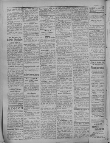 31/03/1919 - La Dépêche républicaine de Franche-Comté [Texte imprimé]