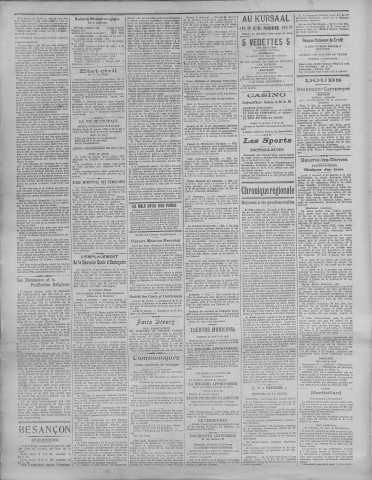 12/01/1923 - La Dépêche républicaine de Franche-Comté [Texte imprimé]