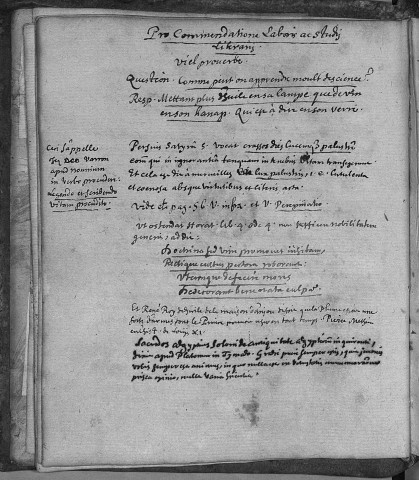 Ms Chiflet 153 - Répertoire philologique, anecdotique et scientifique, par Jules Chiflet
