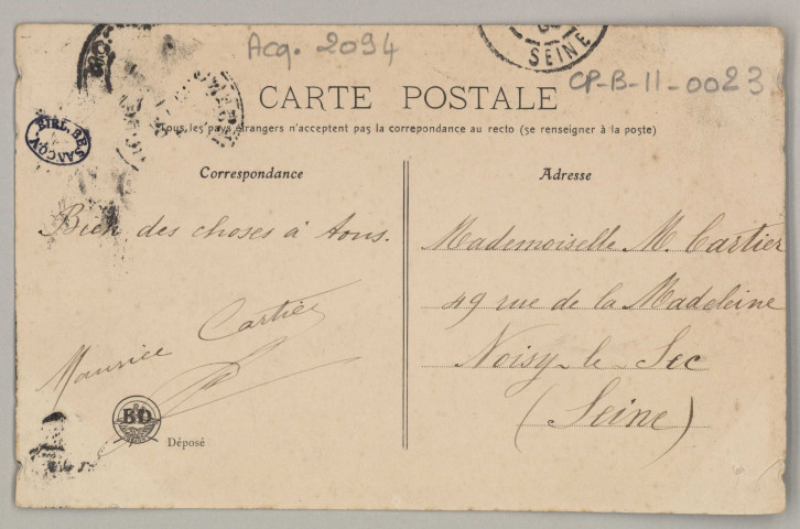 Besançon [image fixe] , Dijon : B D, 1904/1905
