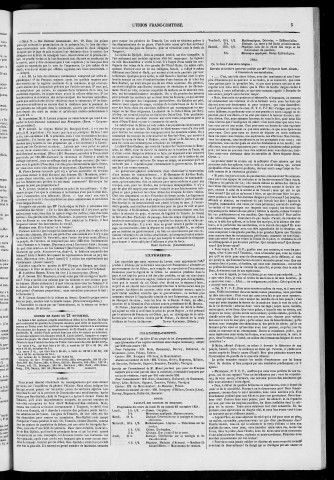 22/11/1851 - L'Union franc-comtoise [Texte imprimé]
