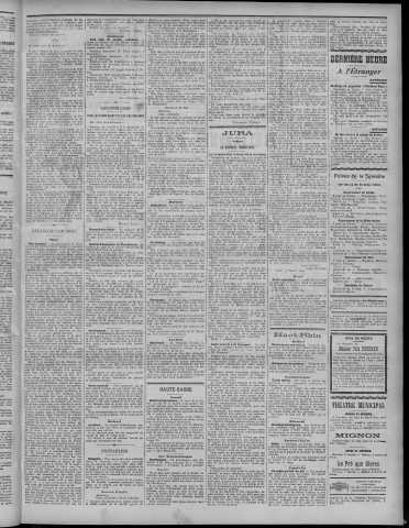 22/02/1909 - La Dépêche républicaine de Franche-Comté [Texte imprimé]