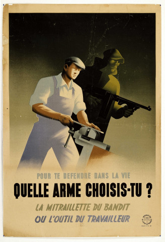 Quelle arme choisis-tu ?, affiche