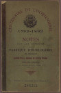 Notes sur les origines de la fabrique d'horlogerie de Besançon, son état présent, chiffres à l'appui / réunies à la demande de Gustave Fernier par Ch. Savoye