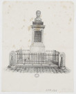 [Monument funéraire en l'honneur de Xavier Bichat] [estampe] / Lith. Gauthier , [S. l.] : Gauthier, [1800-1899]