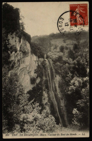 Environs de Besançon - Beure - Cascade du Bout du Monde [image fixe] , Paris : LL., 1904/1910