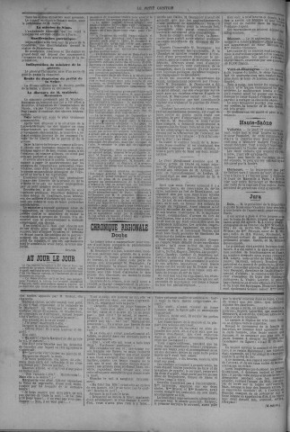 29/09/1883 - Le petit comtois [Texte imprimé] : journal républicain démocratique quotidien