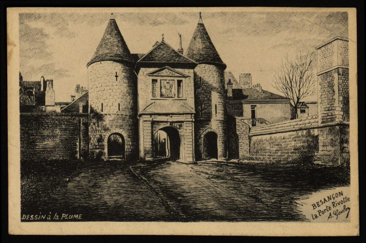 Besançon - La Porte Rivotte. [image fixe] 1904/1930
