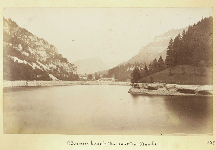 Dernier bassin du saut du Doubs