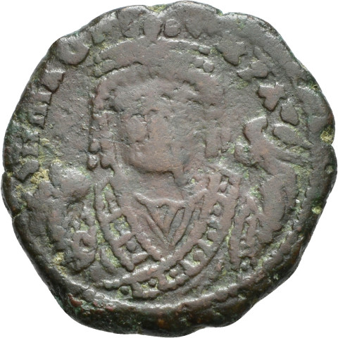 A.983.5.9 - pièce de monnaie ; demi-follis