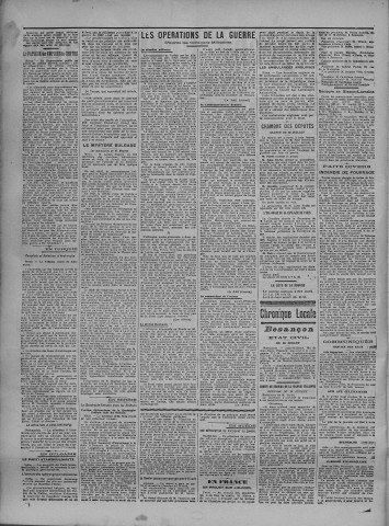 21/07/1915 - La Dépêche républicaine de Franche-Comté [Texte imprimé]