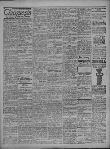 18/07/1931 - Le petit comtois [Texte imprimé] : journal républicain démocratique quotidien