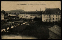 Besançon - Besançon - Les Jardins de l'Hôpital Saint-Jacques. [image fixe] , Besançon : Raffin, éditeur, Besançon., 1909/1910