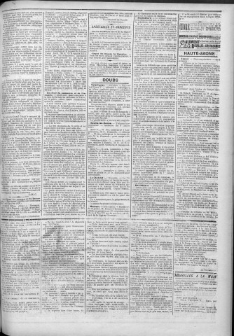 15/07/1899 - La Franche-Comté : journal politique de la région de l'Est